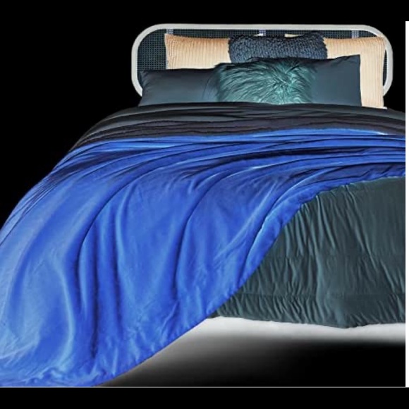 Bedsure Sherpa Fleece blanket - oversized Queen yellow gold mustard fuzzy soft - Picture 4 of 4